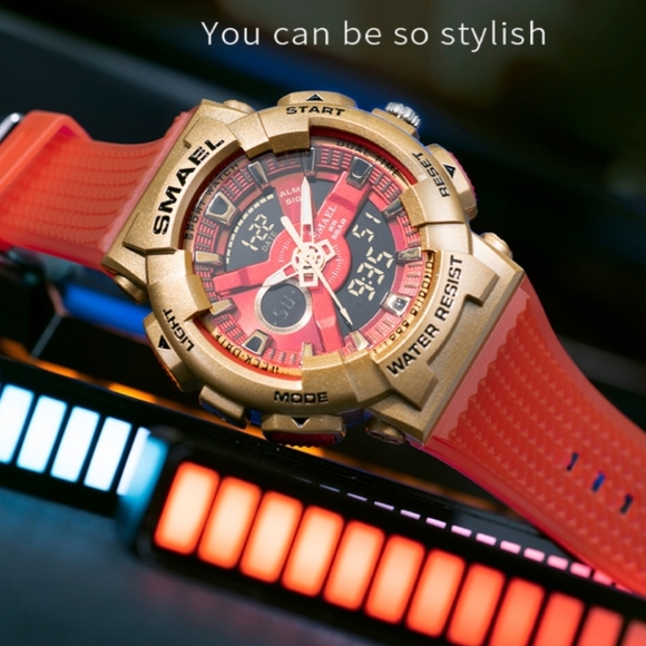 G Style Military Chronograph Digital Sport Watch - Picture 6 of 12